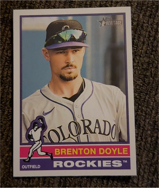 2025 Topps Heritage #175 Brenton Doyle — front