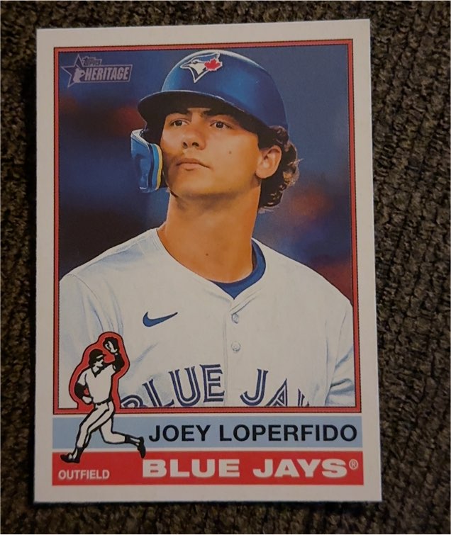 2025 Topps Heritage #295 Joey Loperfido — front