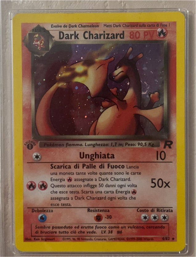 1999 Team Rocket #4 Dark Charizard — front