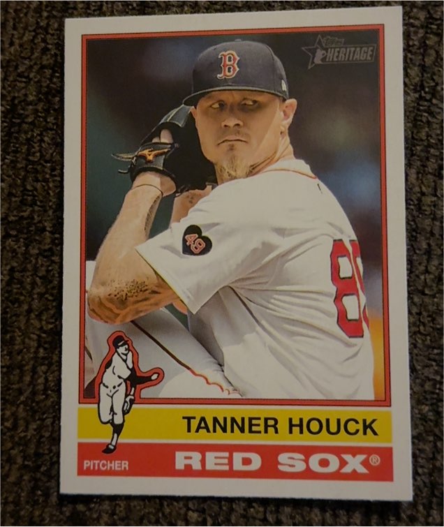 2025 Topps Heritage #30 Tanner Houck — front