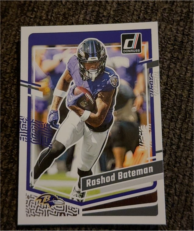 2023 Donruss #20 Rashod Bateman — front