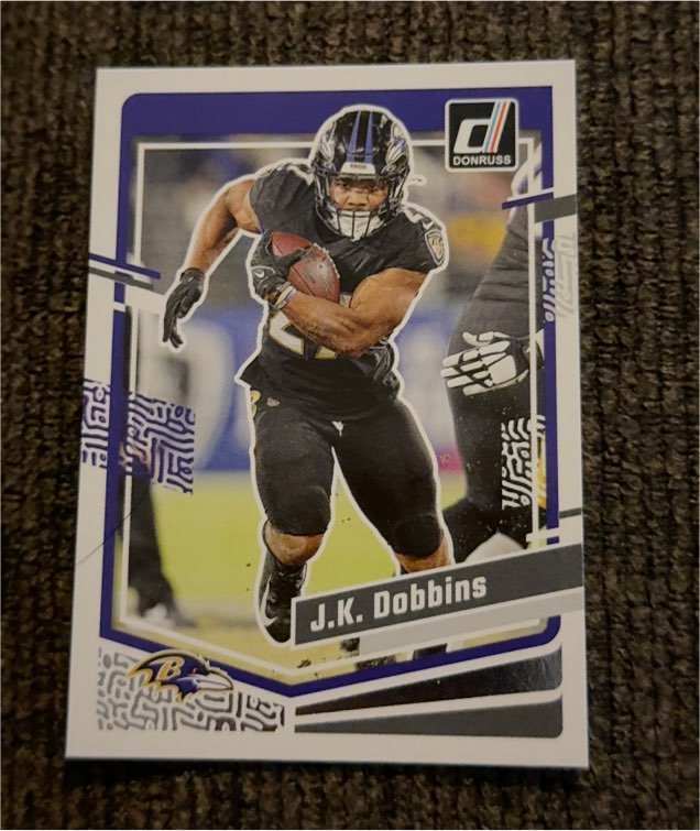 2023 Panini Donruss #26 J.K. Dobbins — front