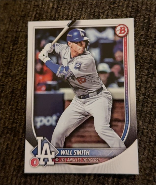 2025 Bowman #62 Will Smith — front
