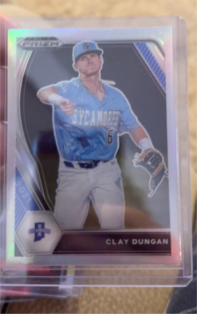 2021 Panini Prizm Draft Picks #PDP209 Clay Dungan — front