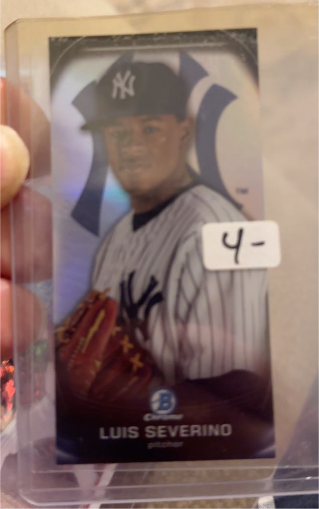 2015 Bowman Chrome Prospects Profiles #PP-18 Luis Severino — front