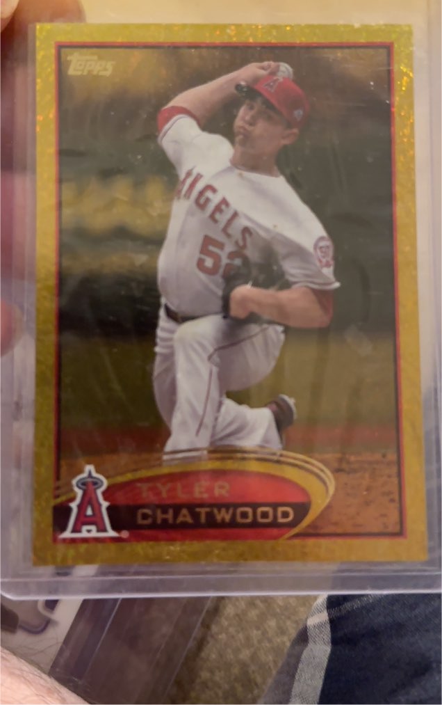 2012 Topps #317 Tyler Chatwood — front