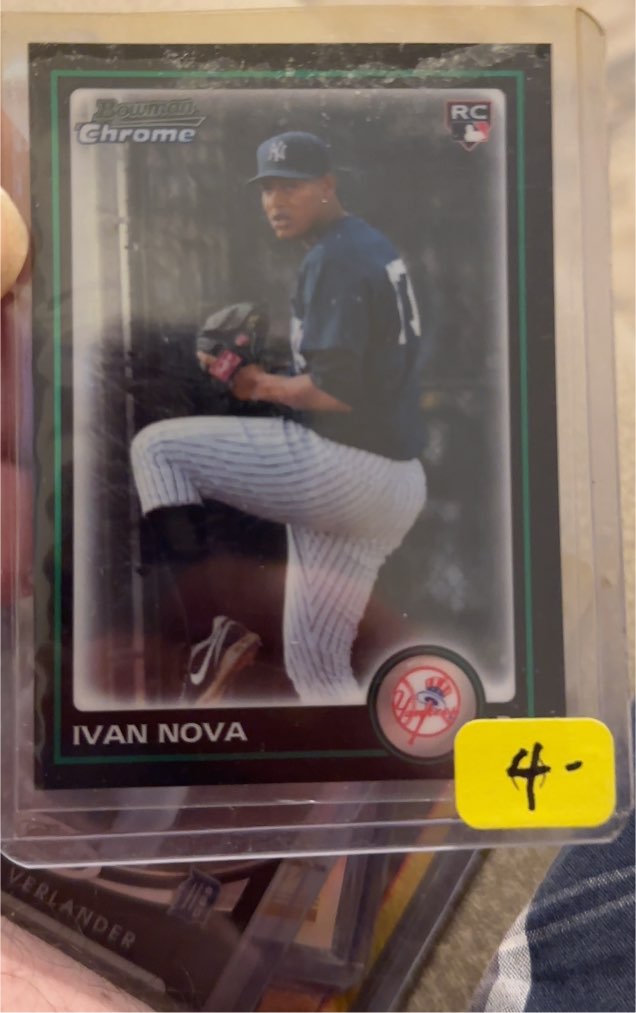 2010 Bowman Chrome Draft #BDP3 Ivan Nova — front