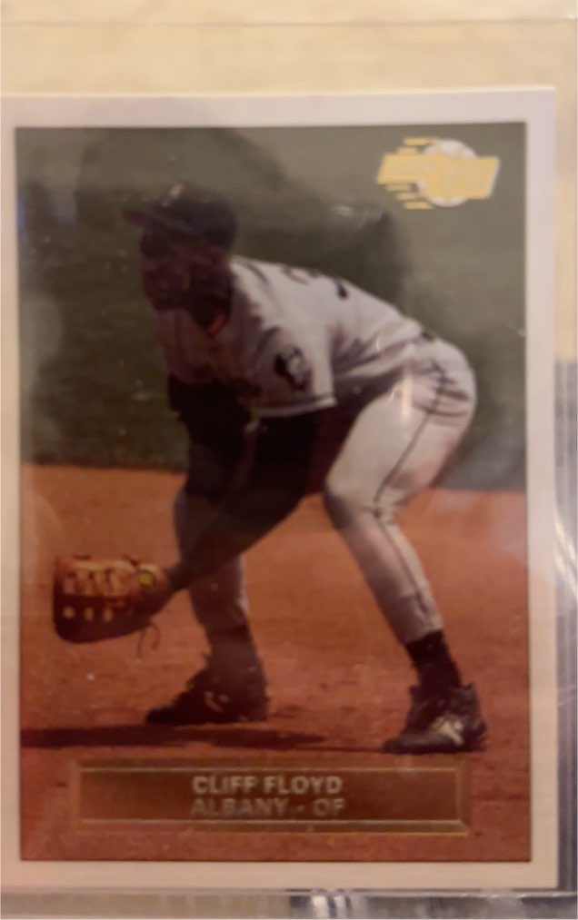 1992 Leaf Baseball #C71 Cliff Floyd — front