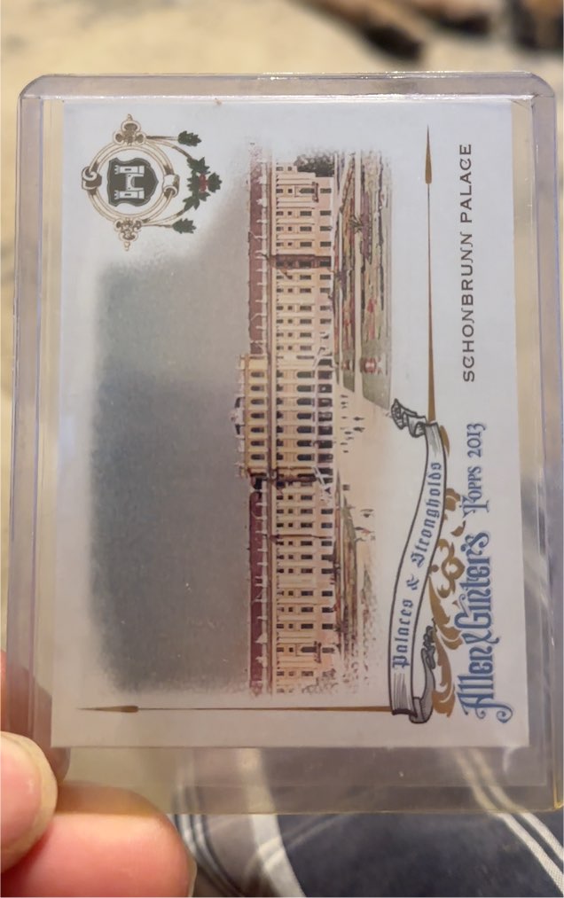 2013 Topps Allen & Ginter Palaces and Strongholds #PS-SB Schonbrunn Palace — front