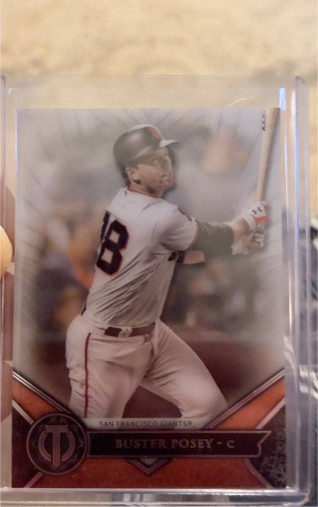 2017 Topps Tribute #58 Buster Posey — front