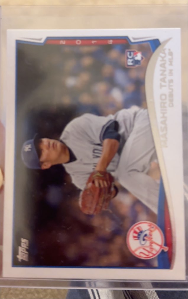 2014 Topps Update #US-200 Masahiro Tanaka — front
