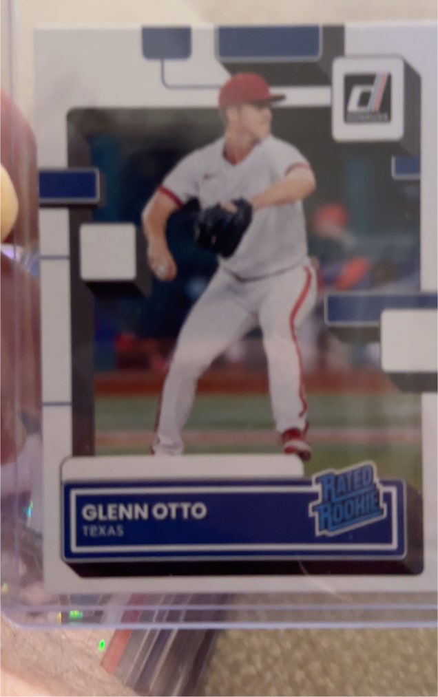 2022 Donruss #51 Glenn Otto Texas Rangers Rookie — front