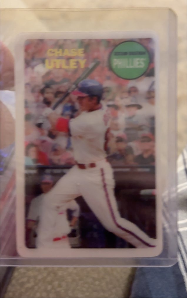 2012 Topps Archives 3-D #CU Chase Utley — front