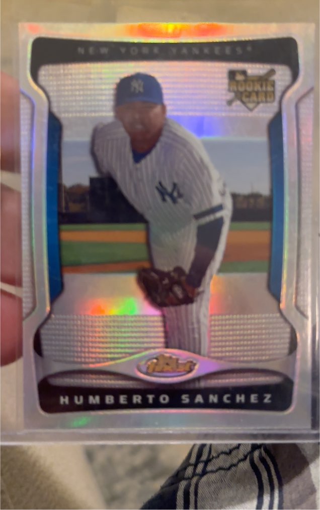 2009 Topps Finest #21 Humberto Sanchez — front
