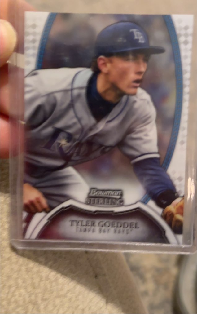 2011 Bowman Sterling #BSP-TG Tyler Goeddel — front