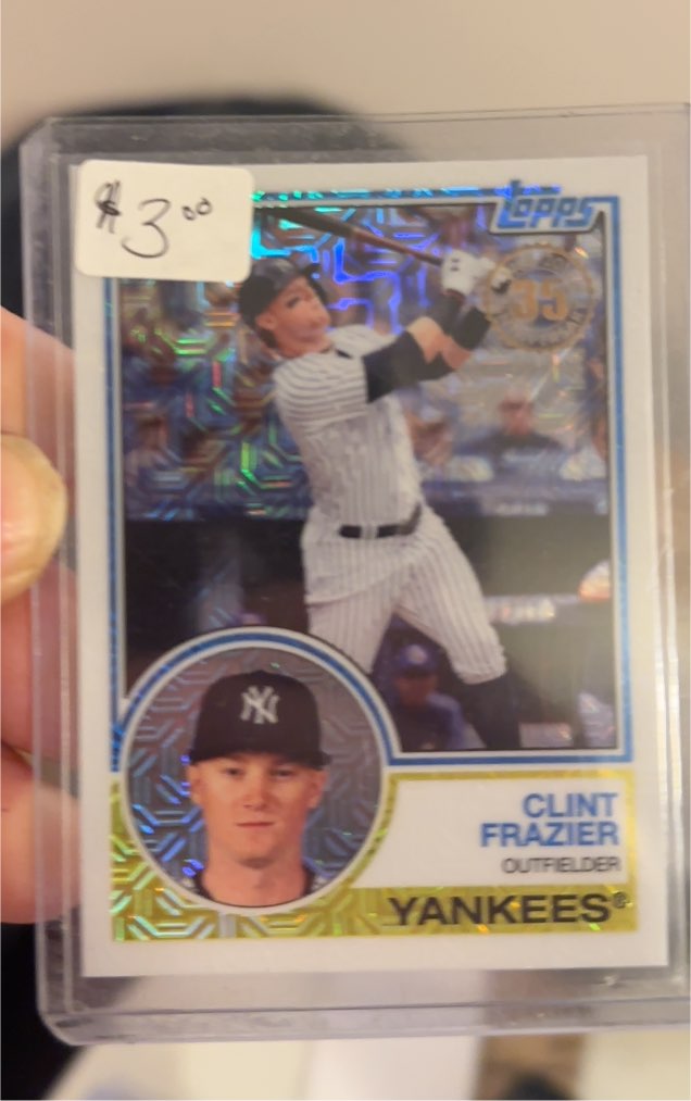 2018 Topps Silver Pack #19 Clint Frazier — front