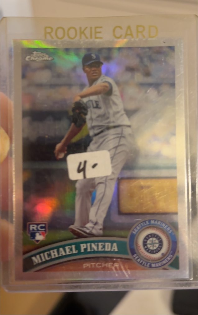 2011 Topps Chrome #174 Michael Pineda — front