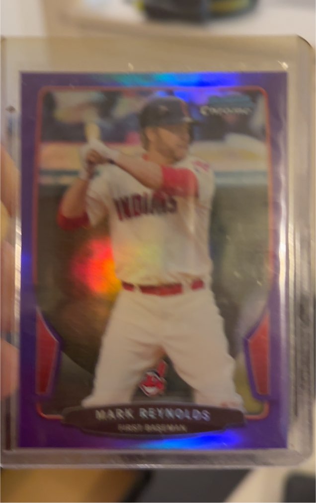 2013 Bowman Chrome #191 Mark Reynolds — front