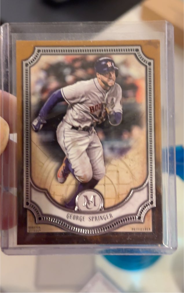 2018 Topps Museum Collection #79 George Springer — front