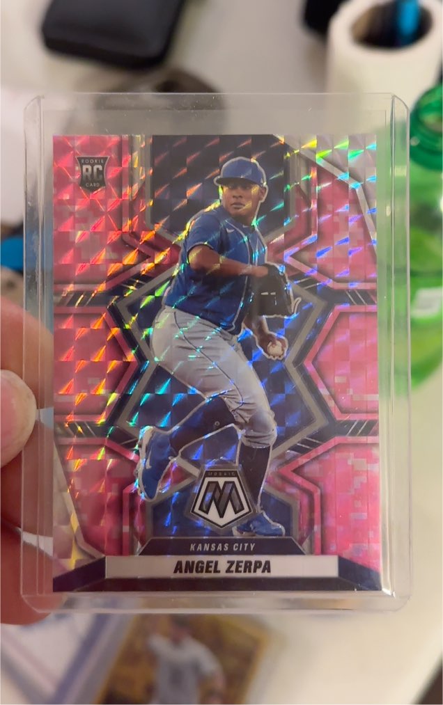 2022 Panini Mosaic #256 Angel Zerpa — front