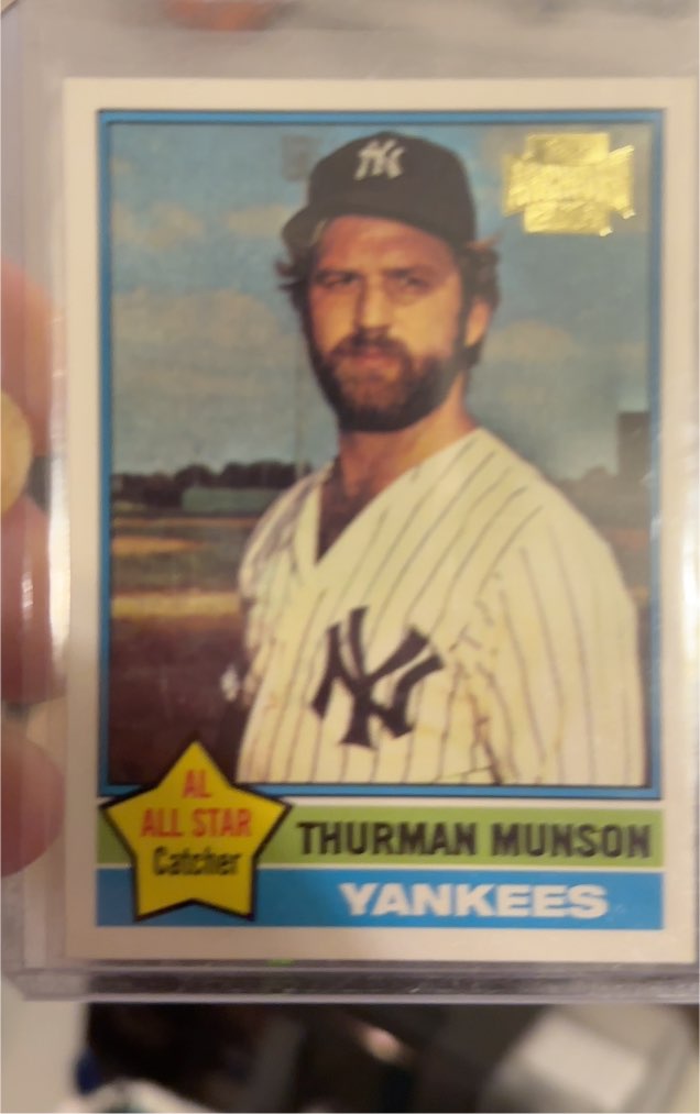 1976 Topps #650 Thurman Munson — front