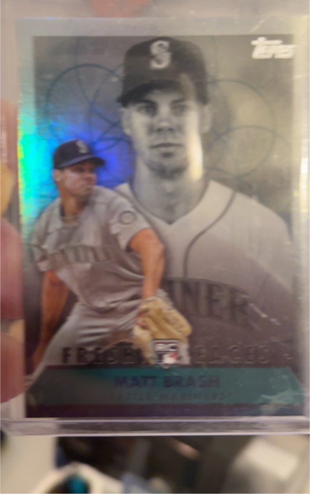 2022 Topps Series 2 Fresh Faces #FF-21 Matt Brash — front