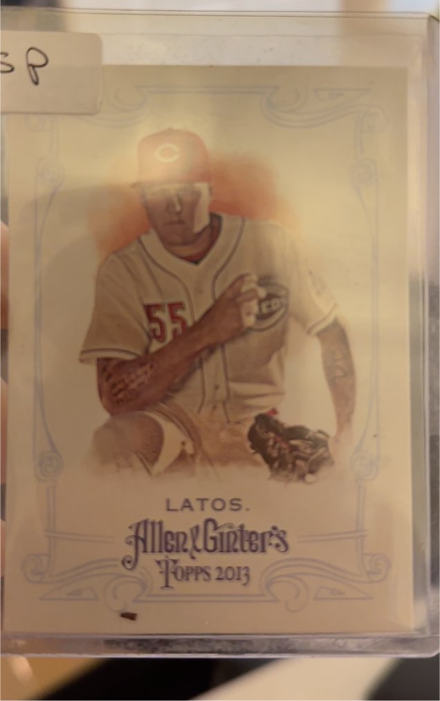 2013 Topps Allen & Ginter #309 Mat Latos — front