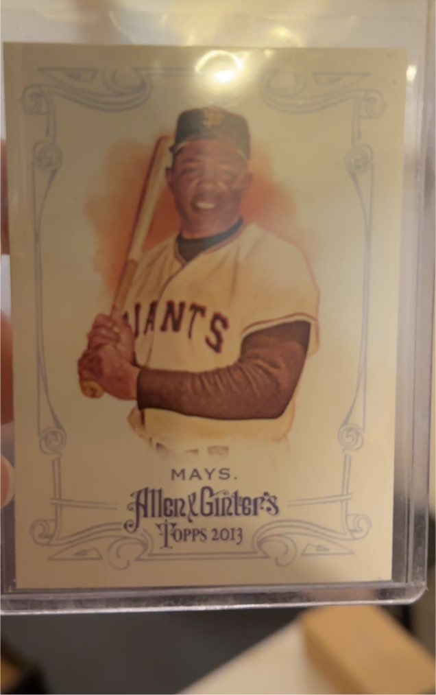 2013 Topps Allen & Ginter #50 Willie Mays — front