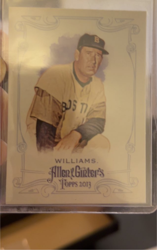 2013 Topps Allen & Ginter #83 Ted Williams — front
