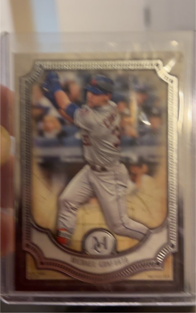 2018 Topps Museum Collection #82 Michael Conforto — front