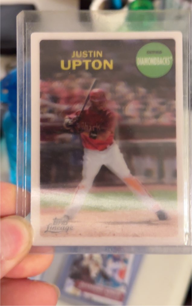 2011 Topps Lineage Justin Upton — front