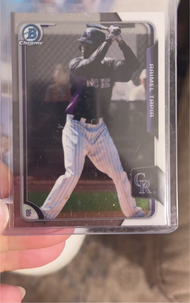 2015 Bowman Chrome Prospects #BCP68 Raimel Tapia — front