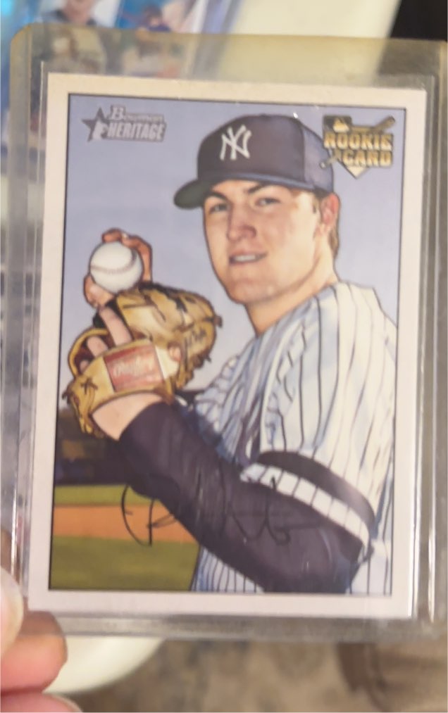2007 Bowman Heritage #240 Philip Hughes Rookie — front