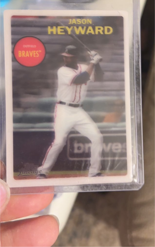 2011 Topps Lineage 3-D #T3D16 Jason Heyward — front