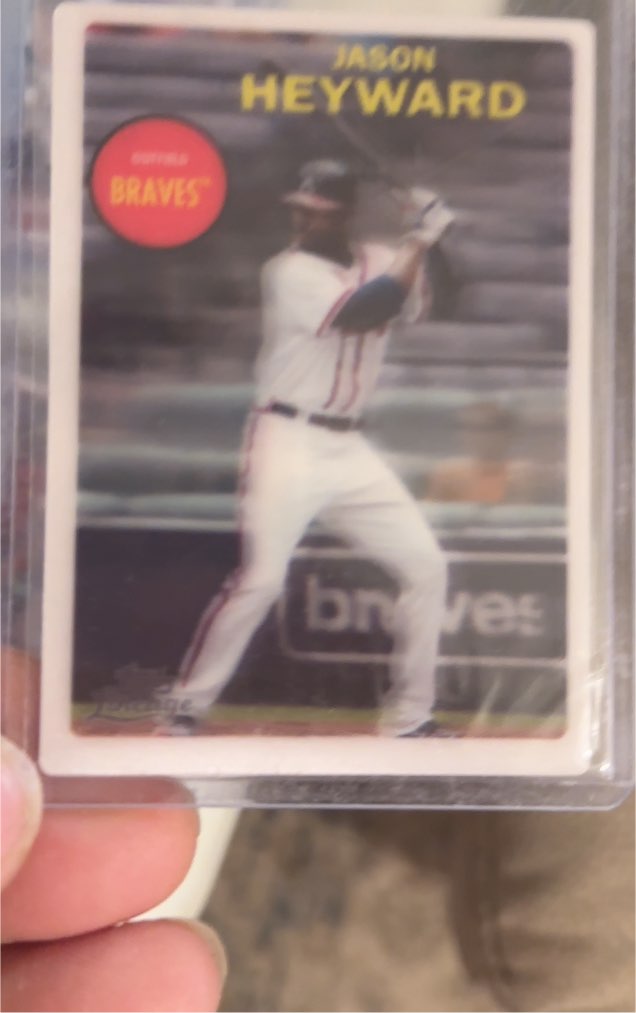 2010 Topps Jason Heyward — front