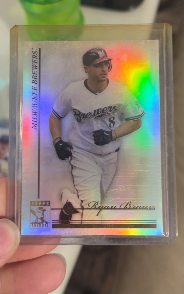 2010 Topps Tribute #67 Ryan Braun — front