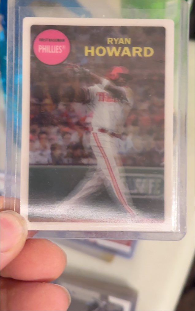 1987 Sportflics Ryan Howard — front