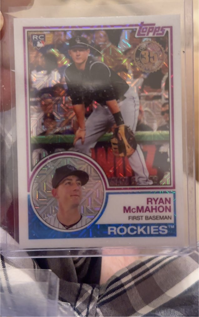 2018 Topps Silver Pack 1983 Design Chrome #44 Ryan McMahon — front