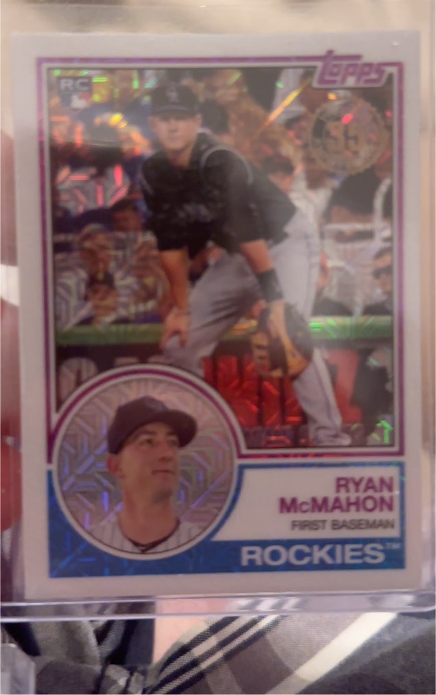 2018 Topps #44 Ryan McMahon Silver Pack — front