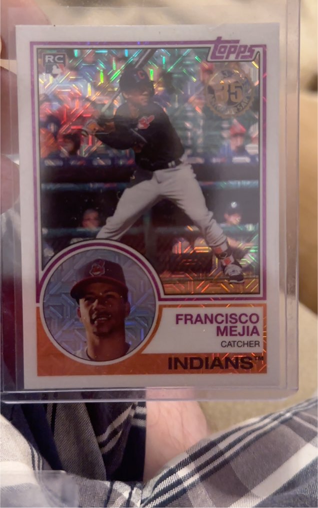 2018 Topps Silver Pack #47 Francisco Mejia — front