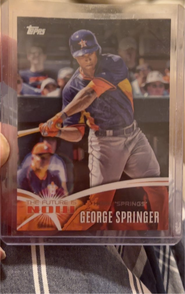 2014 Topps Update #FN-GS1 George Springer — front