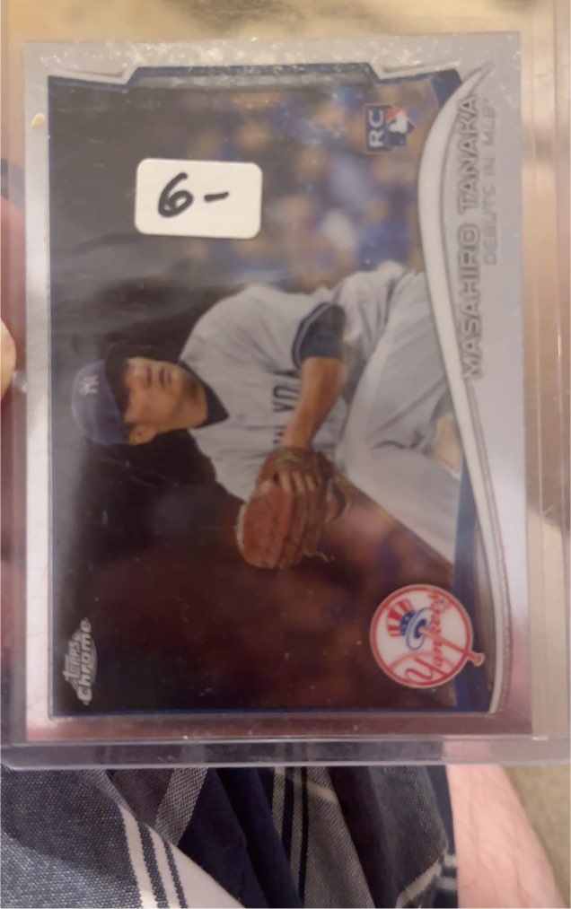 2014 Topps Update #US-200 Masahiro Tanaka Rookie — front