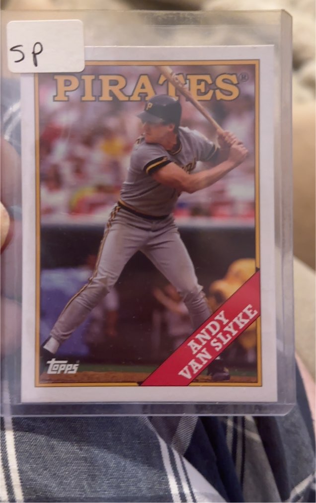 1988 Topps #142 Andy Van Slyke — front
