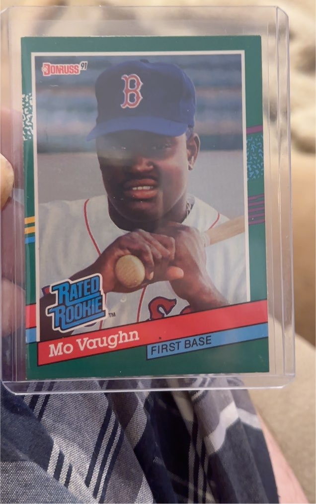 1991 Donruss #430 Mo Vaughn — front