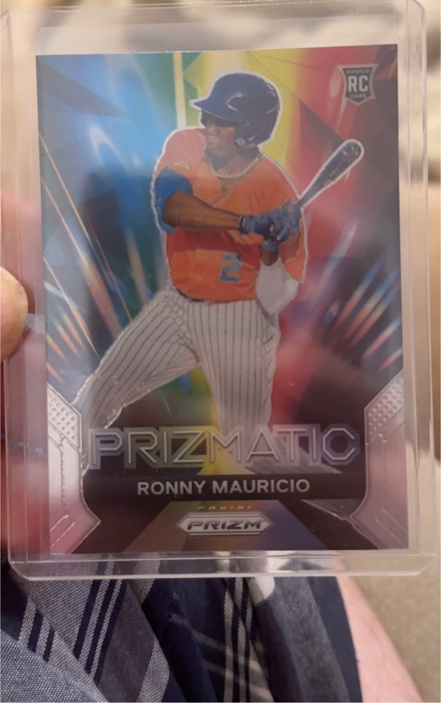 2024 Panini Prizm #10 Ronny Mauricio — front