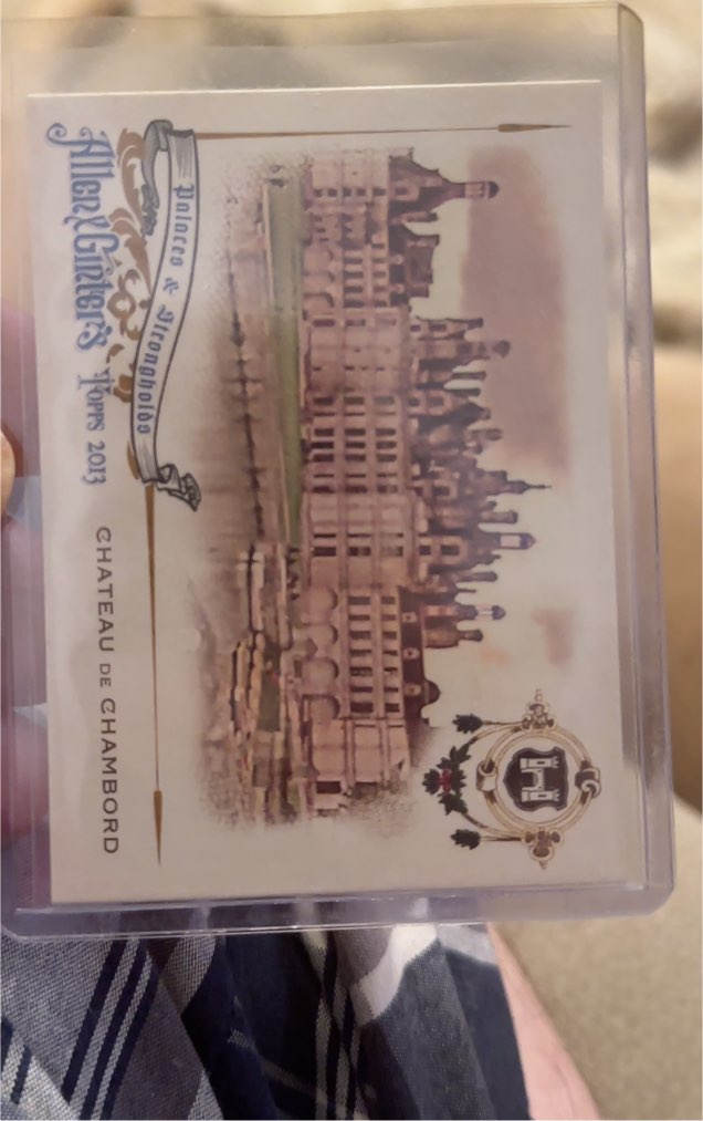 2013 Topps Allen & Ginter Palaces & Strongholds #PS-CC Chateau de Chambord — front