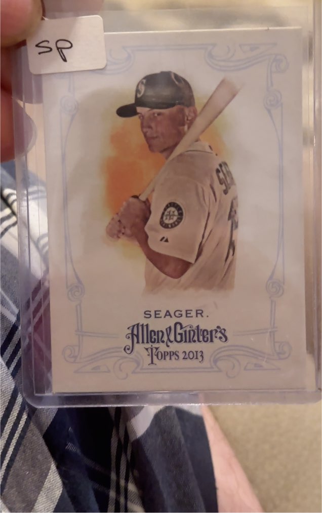 2013 Topps Allen and Ginter #339 Kyle Seager SP — front