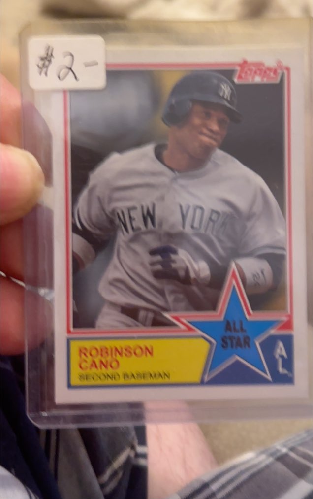 2018 Topps All-Stars #83AS-2 Robinson Cano — front