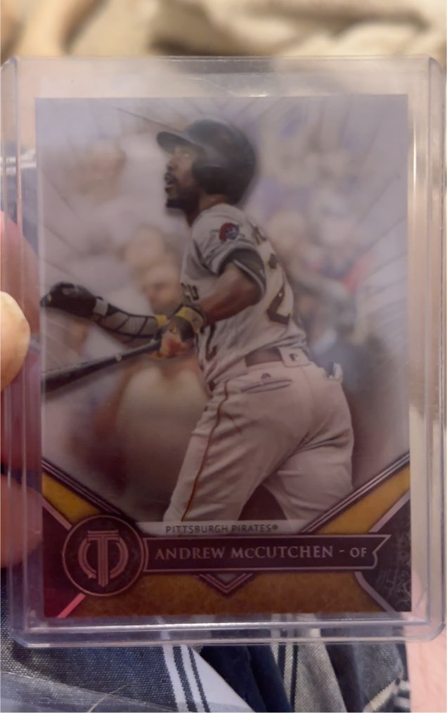 2017 Topps Tribute #78 Andrew McCutchen — front