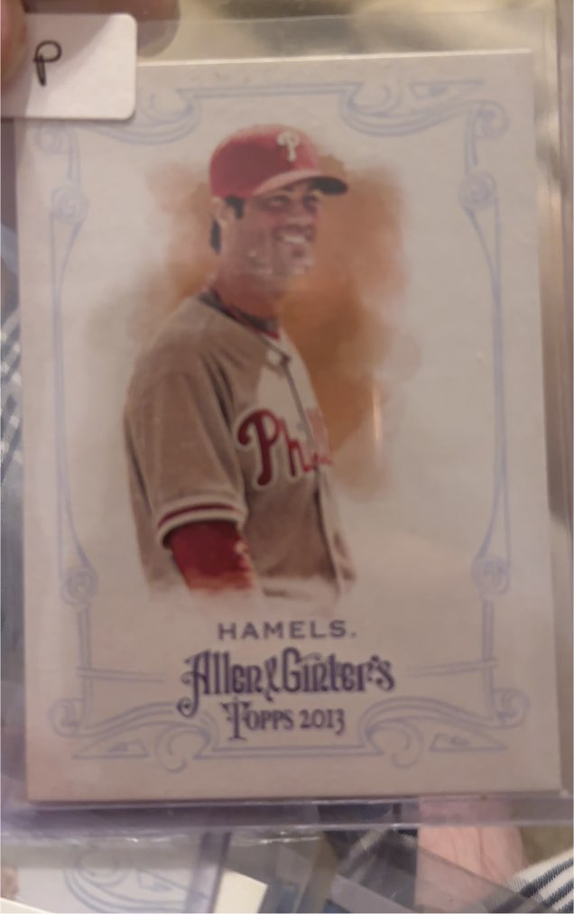 2013 Topps Allen & Ginter #332 Cole Hamels — front